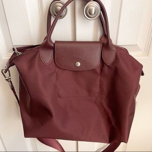 Longchamp La Pliage Neo Shoulder Bag  - Grape